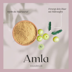 AMLA | Premium Bio Haarpflegepulver für Haarwachstum, kräftige Wurzeln & natürlichen Glanz